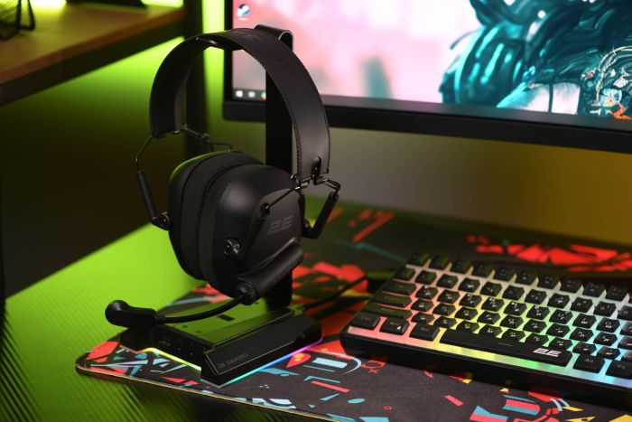 Гарнитура игровая 2E GAMING HG365, BT/WL, чёрный