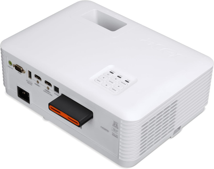 Проєктор домашнього кінотеатру Acer Vero HL6510ATV FHD, 5000 lm, LASER, 1.15-1.5, Android TV