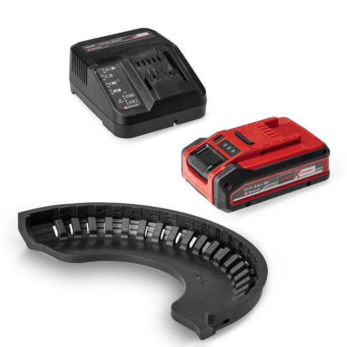 Шлифмашина угловая аккумуляторная Einhell TE-AG 18/125-2 Li 1x4.0 Ah, PXC, 18В, аккумулятор 4 Ач, 125 мм, 8500 об/мин, 2.32 кг