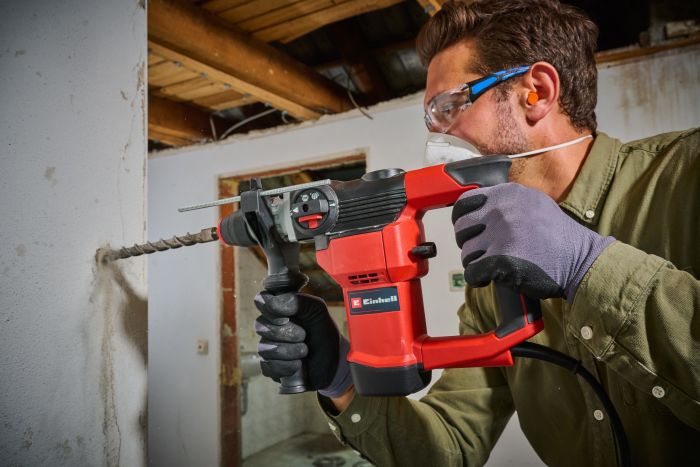 Перфоратор Einhell TC-RH 28 3F 950Вт SDS+ бочковий 3.5Дж 990об/хв кейс 4.77кг