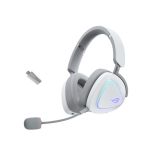 Гарнітура ігрова ASUS ROG Delta II, 3.5мм/BT/WL, RGB, 2м, moonlight white