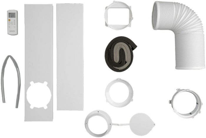 Кондиционер мобильный Ariston Mobis 9 18м2 on/off 9000BTU 2.6кВт A/- R290 белый