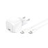 Зарядное устройство сетевое Belkin 30Вт USB-С PD PPS, кабель USB-С > USB-C, 1м, белый