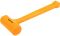 Киянка ПВХ Tolsen 900г 34мм руків'я скловолокно