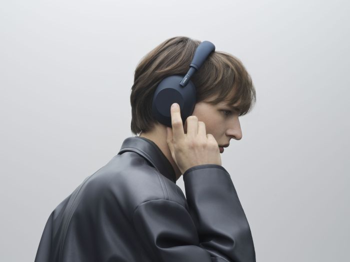 Наушники Over-ear Sony WH-1000XM6 BT 5.3, ANC, Hi-Res, AAC, LDAC, LC3, Wireless, Mic, Синий