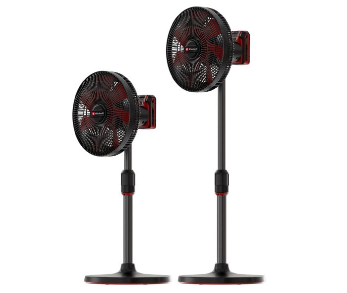 Вентилятор аккумуляторный Einhell GC-CF 18/320 Li - Solo, PXC, 18В, бесщеточный, напольный, диам. 320 мм, 15 км/ч, 3 режима, таймер, 3.4 кг (без АКБ и ЗУ)