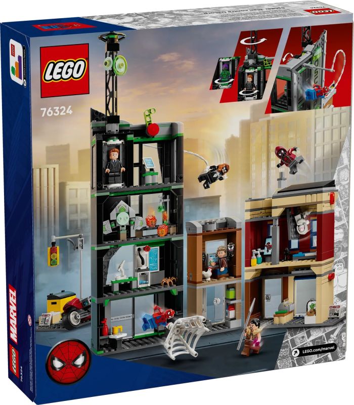 Конструктор LEGO Super Heroes Людина-павук проти Оскорпа