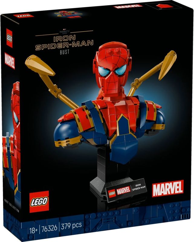 Конструктор LEGO Super Heroes Погруддя Залізної Людини-Павука