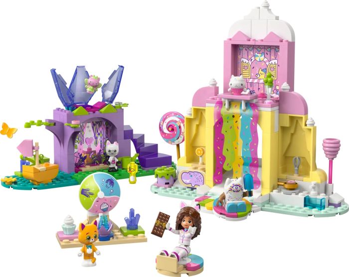 Конструктор LEGO Gabby's Dollhouse Гора солодощів і сад Кітті