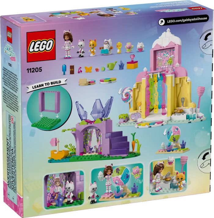 Конструктор LEGO Gabby's Dollhouse Гора солодощів і сад Кітті