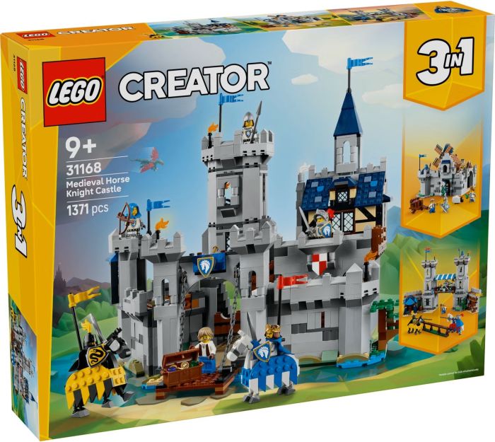 Конструктор LEGO Creator Средневековый замок с рыцарем на коне