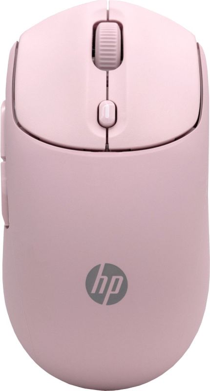 Мышь HP 400 Quiet, WL/BT, розовый