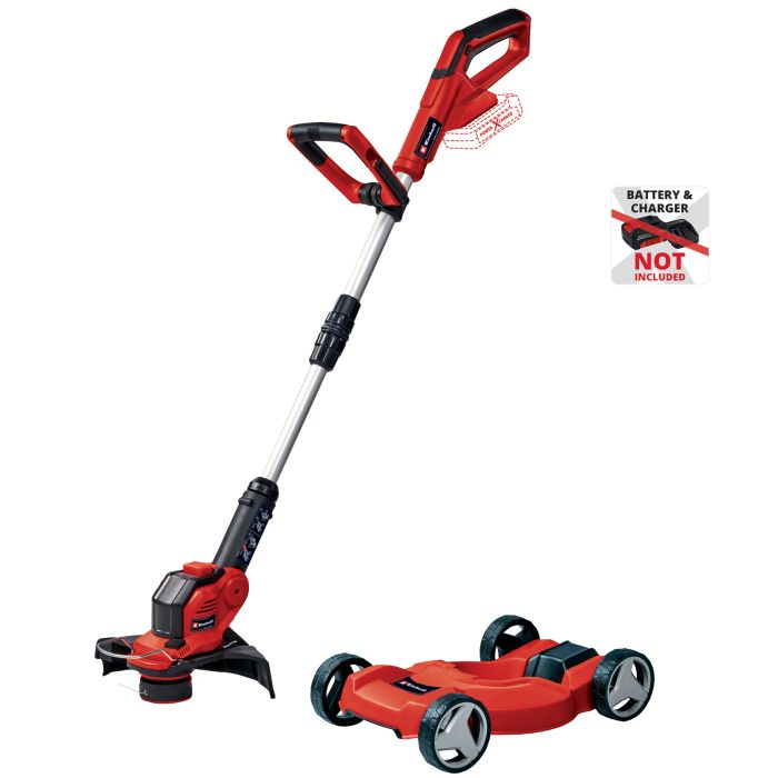 Тример акумуляторний Einhell GE-CT 18/28 Li TC-Solo 18В 8500об/хв 28см ліска та возик 2.15кг без АКБ та ЗП