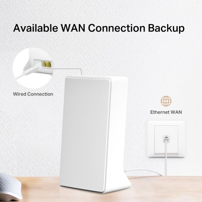 Маршрутизатор MERCUSYS  AC1200, 4G/LTE, 1xFE LAN, 1xFE WAN Mercusys MB130-4G