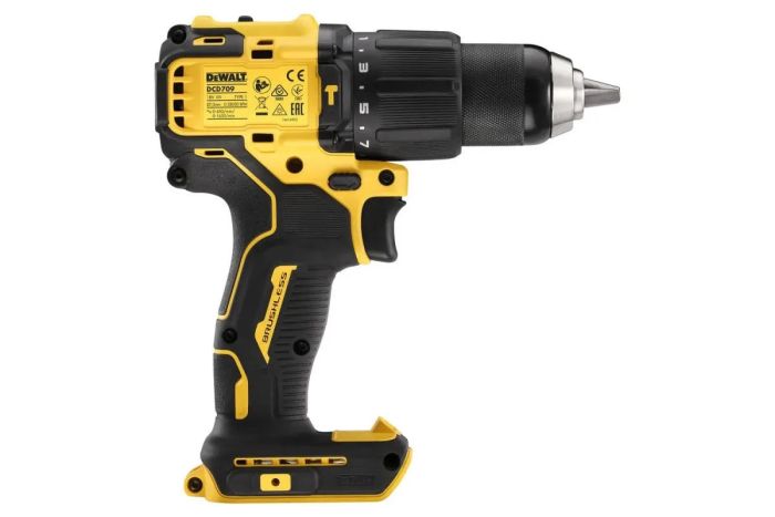 Дриль-шурупокрут ударний DeWalt безщітковий XR Li-Ion 18В 65Нм 450-1650об/хв патрон 13мм 1.2кг без АКБ та ЗП