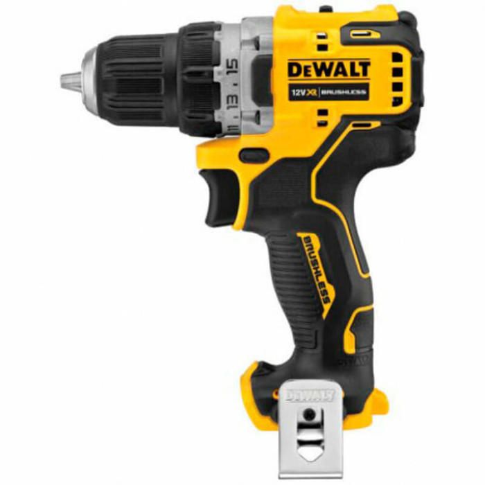 Дрель-шуруповерт DeWalt бесщеточная XR Li-Ion 18В 65Нм 450-1650об/мин патрон 13мм 1.1кг без АКБ и ЗП