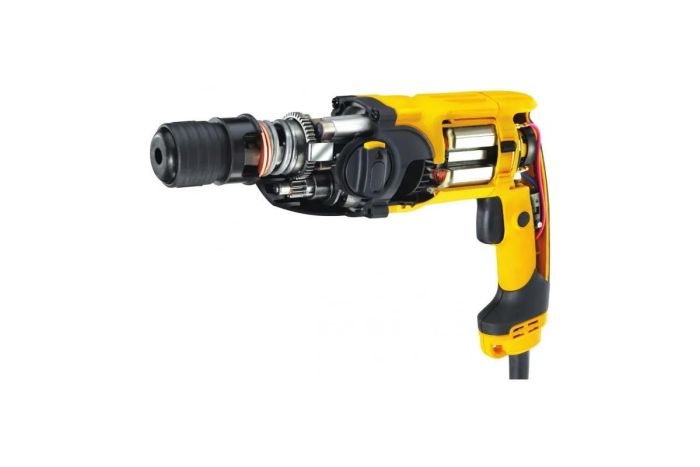 Перфоратор DeWalt SDS-Plus 800Вт 2.6Дж 0-5500уд/мин 0-1500об·мин 3 режима кейс 2.6кг