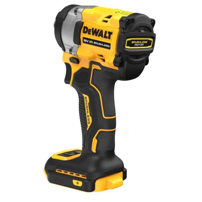 Гайковерт ударный DeWalt XR Li-Ion бесщеточный 18В 610Нм 2500об·мин 3550уд/мин 1/2" 1.1кг без АКБ и ЗП