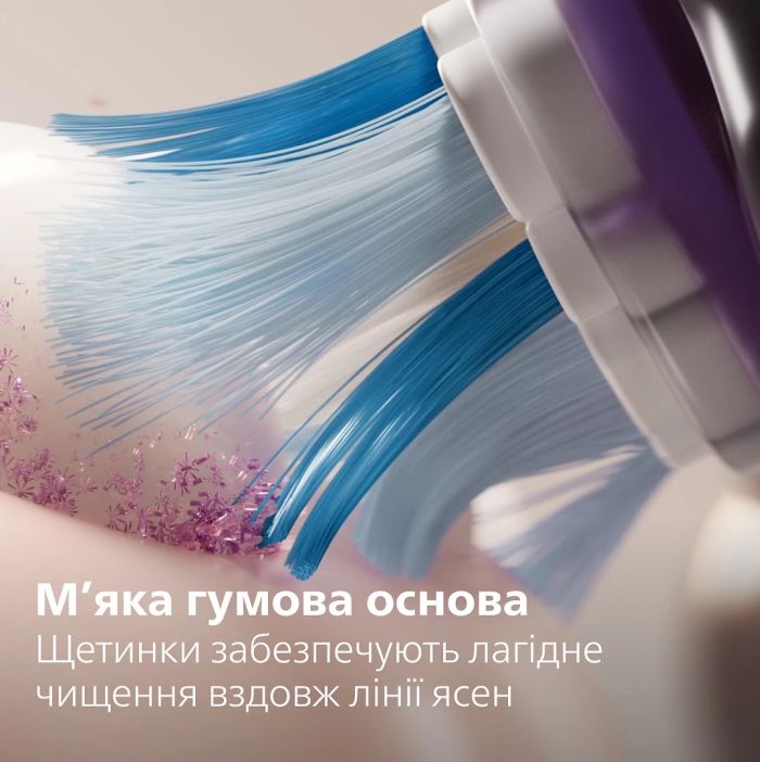 Щітка зубна електр. Philips, Sonicare 7100 Series, 62т. колив/хв, насадок-1, футляр, чорний