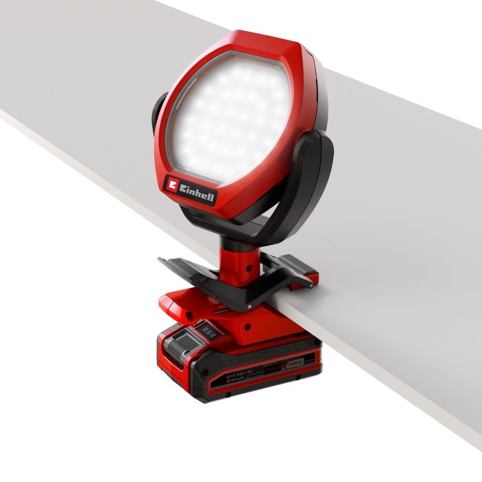 Лампа аккумуляторная Einhell GC-OL 18/1500 Li - Solo, PXC, 18В, 36 LED, 1500 лм, 7000 К, 3 режима яркости, 0.45 кг (без АКБ и ЗУ)