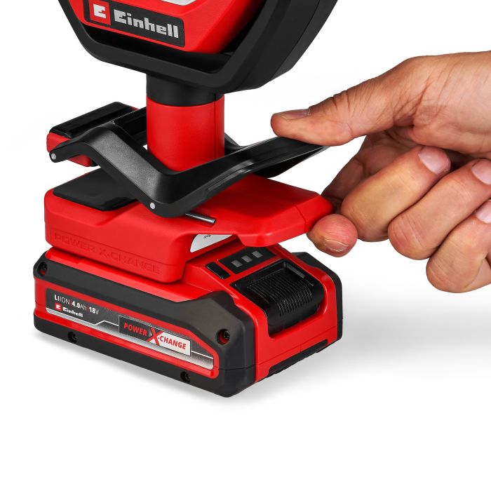 Лампа аккумуляторная Einhell GC-OL 18/1500 Li - Solo, PXC, 18В, 36 LED, 1500 лм, 7000 К, 3 режима яркости, 0.45 кг (без АКБ и ЗУ)