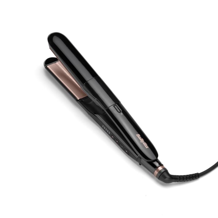 Випрямитель Babyliss Steam Smoth, темп.режимов-5, 150-230°C, с паром, термо коврик, керамика, черный