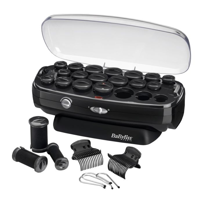 Термо бігуді Babyliss, 50Вт, 90-140 °C, кейс, кераміка, чорний