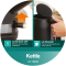 Електрочайник Gorenje 1.7л, Strix контроль, чорний матовий