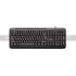 Клавіатура мембранна 2E KM1040 104key, USB-A, EN/UK, чорний