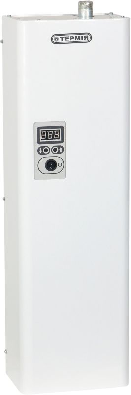Котел електро Термія 4.5 кВт, 220V/380V, електронне керування, з насосом