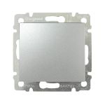 Вимикач Legrand Valena Classic, 10AX, 250V, автоматичні клеми, алюміній