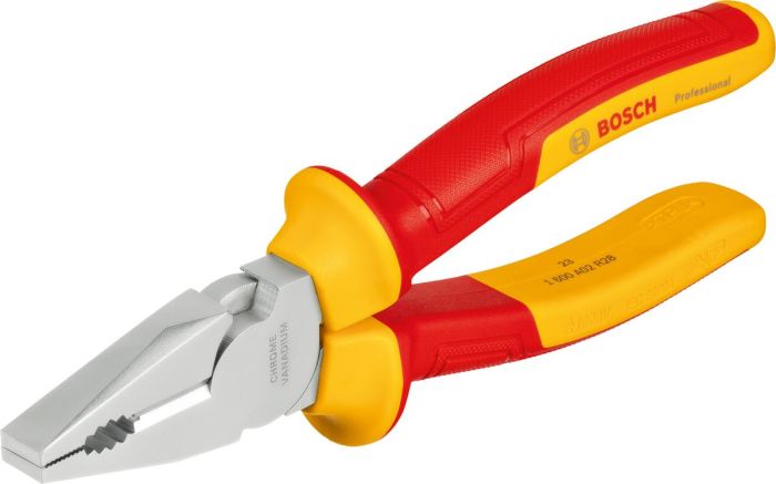 Плоскогубцы комбинированные Bosch Professional, 180 мм, VDE