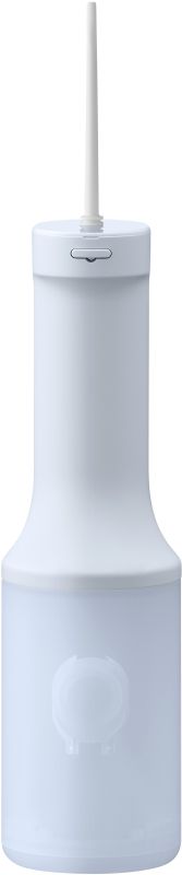 Ирригатор Panasonic портативний, чаша 200 мл, Li-ion аккум. в компл., 2 насадки, светло голубой