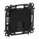 Розетка RJ45 Кат.5е UTP,  Legrand Valena Allure, антрацит