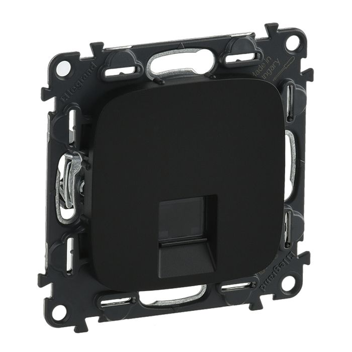 Розетка RJ45 Кат.5e UTP Legrand Valena Allure, антрацит