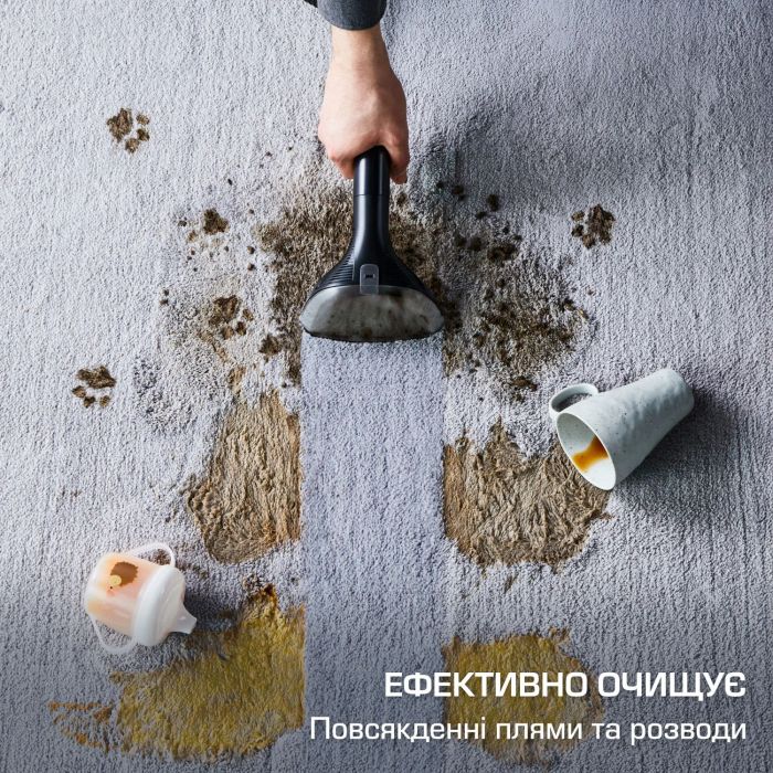 Пылесос Rowenta моющий Clean It, 1700Вт, конт пыль -1,5л, вода -2,3л, 4 насадки, черный