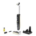 Пылесос Karcher беспроводный FCV 4, 180Вт, конт пыль -0.45л, вода -0.75л, автон. раб. до 45мин, вес-4.1кг, белый