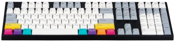 Клавиатура механическая Varmilo APT108 CMYK, Daisy L, WL/USB-A, White Led