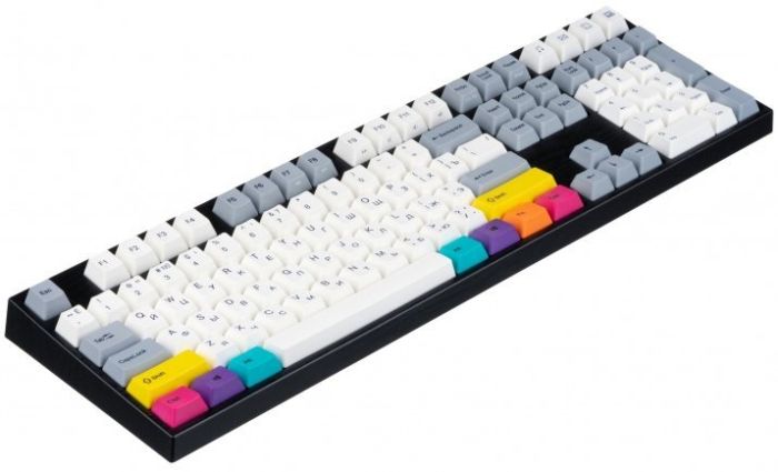 Клавиатура механическая Varmilo APT108 CMYK, Daisy L, WL/USB-A, White Led