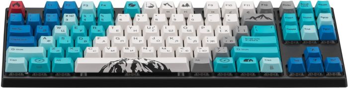 Клавиатура механическая Varmilo APG87 Summit R1, C-TK Red, WL/USB-A, White Led