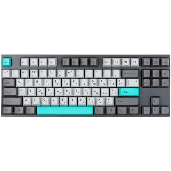 Клавіатура механічна Varmilo APG87 Moonlight, C-TK Brown, WL/USB-A, ENG/UKR, White Led