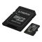 Карта пам'яті Kingston microSD  128GB C10 UHS-I A1 V10 R150MB/s + SD