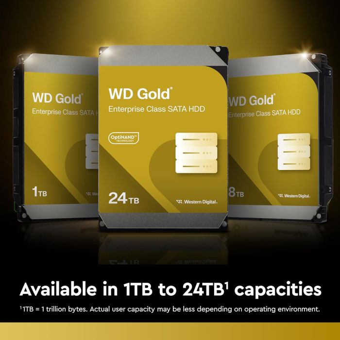 Жесткий диск WD 24TB 3.5" 7200 512MB SATA Gold