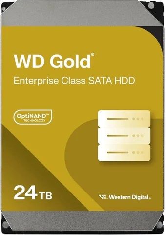 Жесткий диск WD 24TB 3.5" 7200 512MB SATA Gold
