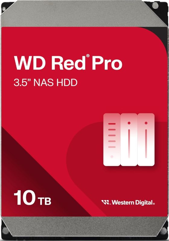 Жорсткий диск WD 10TB 3.5" 7200 512MB SATA Red Pro NAS