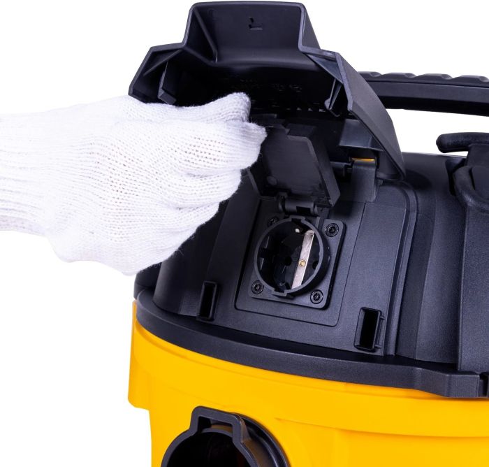 Пылесос профессиональный DeWalt 1050Вт 15кПа контейнер 20л 6.2кг