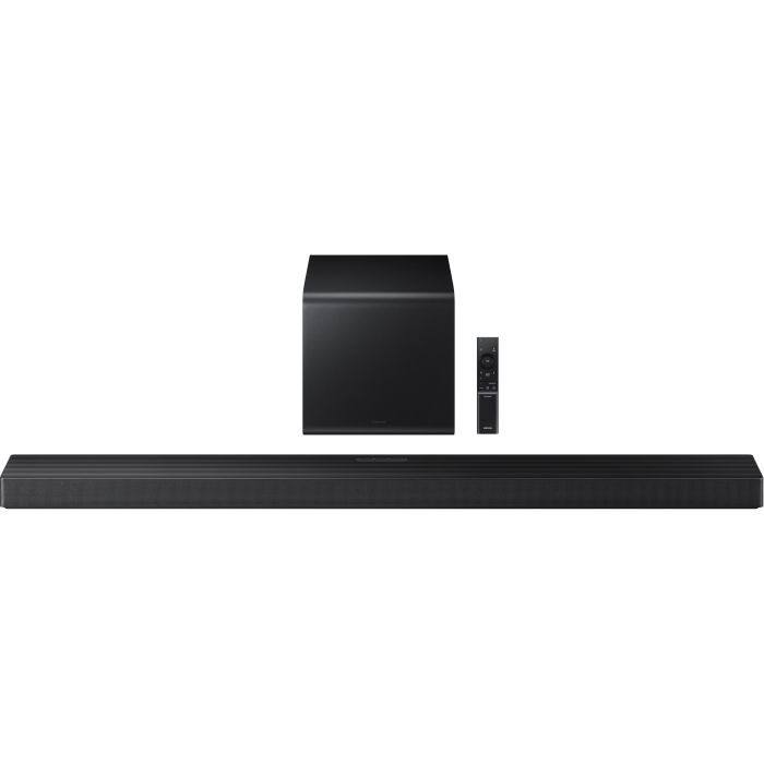 Саундбар Samsung HW-QS700F 345Вт, 3.1.2, BT, HDMI-eARC, Wi-Fi, саб, Dolby Atmos, чорний