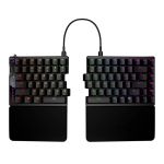 Клавіатура механічна ASUS ROG Falcata split, 83key, Magnetic Switch, USB-A/WL/BT, EN, RGB, чорний