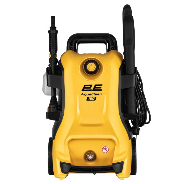 Мінімийка високого тиску 2E AquaClean 150plus 2000Вт 150бар 450л/год шланг 8м щітка патіо 8.84кг