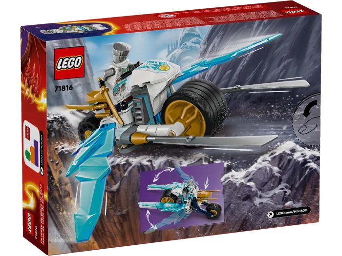 Конструктор LEGO Ninjago Ледяной мотоцыкл Зейна